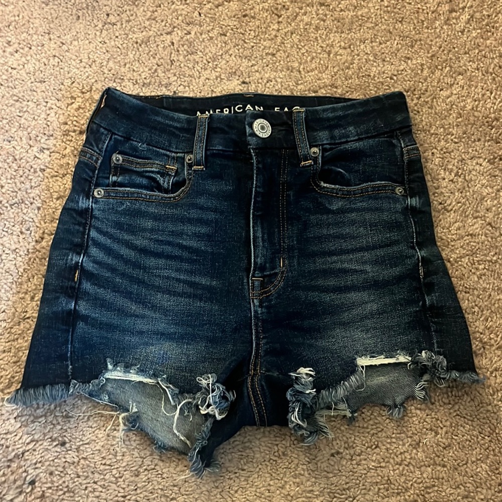 AE Curvy High Rise Shorties